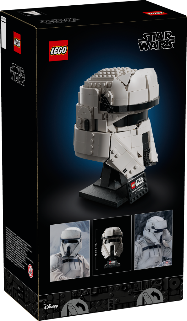 boîte LEGO Star Wars 75458 Le Casque de Pilote d'AT-RT des Vestiges de l'Empire