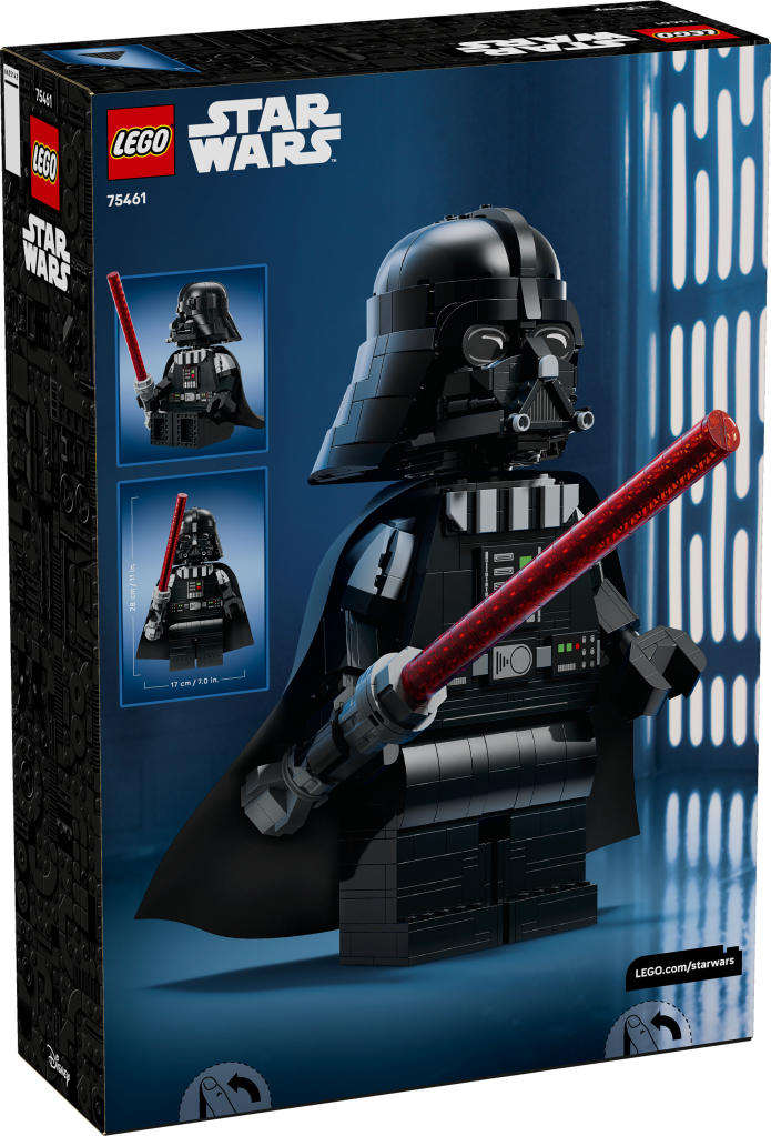 boîte LEGO Star Wars 75461 Minifigurine de Dark Vador Grand Format