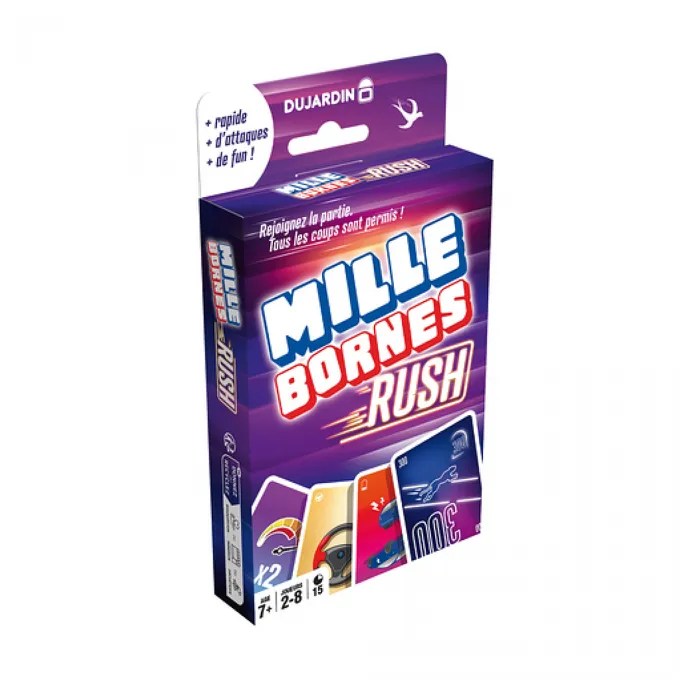 jeu mille bornes rush