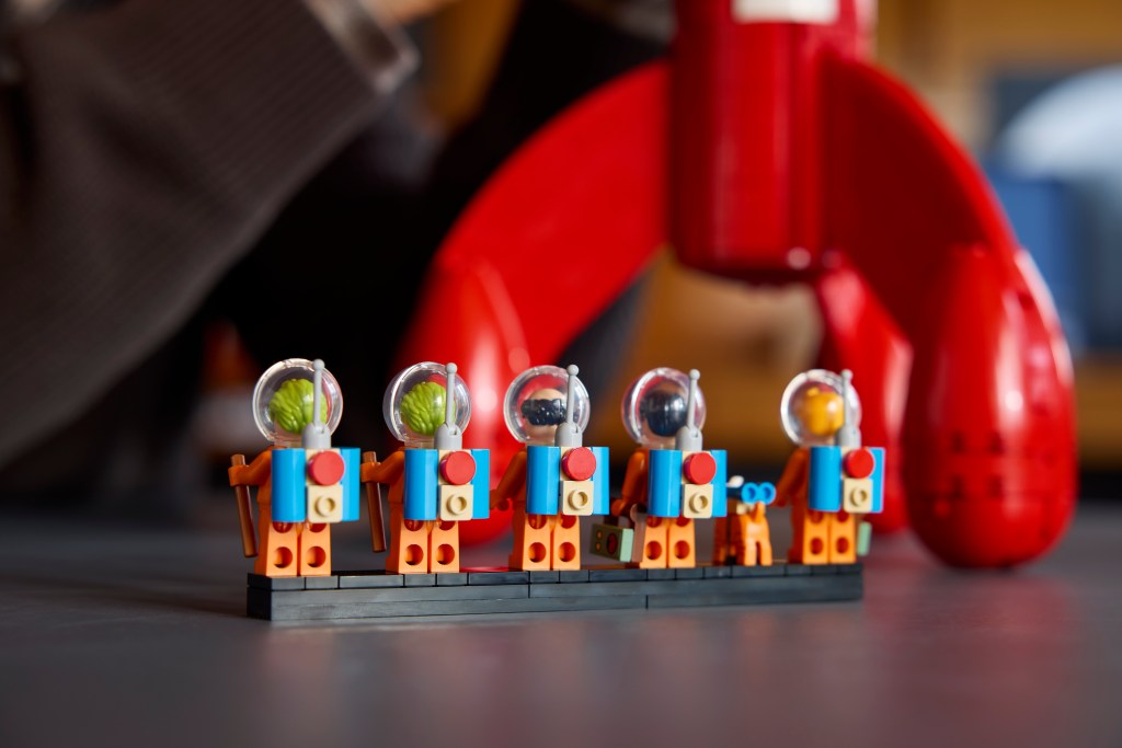 figurines LEGO Ideas 21367 La fusée de Tintin®