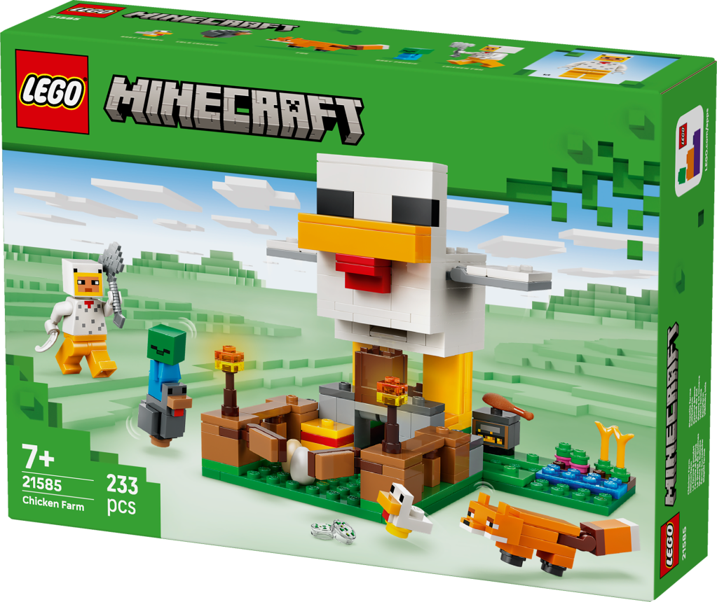 boîte LEGO Minecraft 21585 La Ferme aux Poules