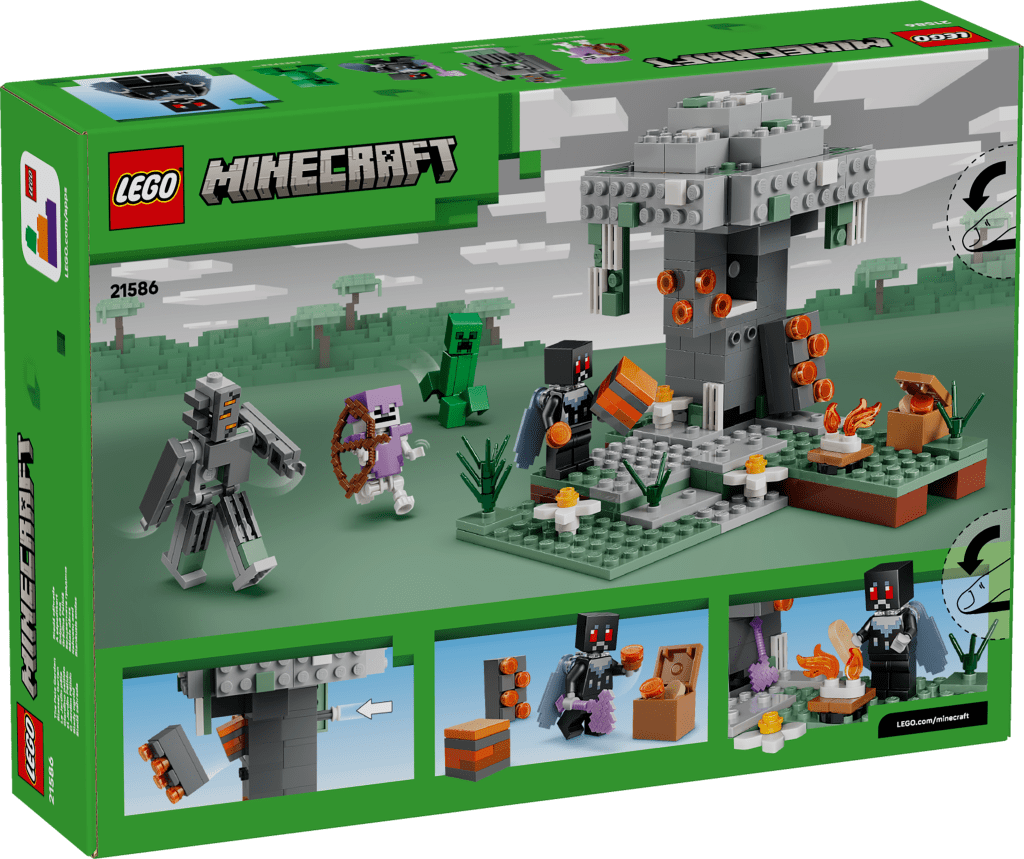 boîte LEGO Minecraft 21586 Le Jardin Pâle