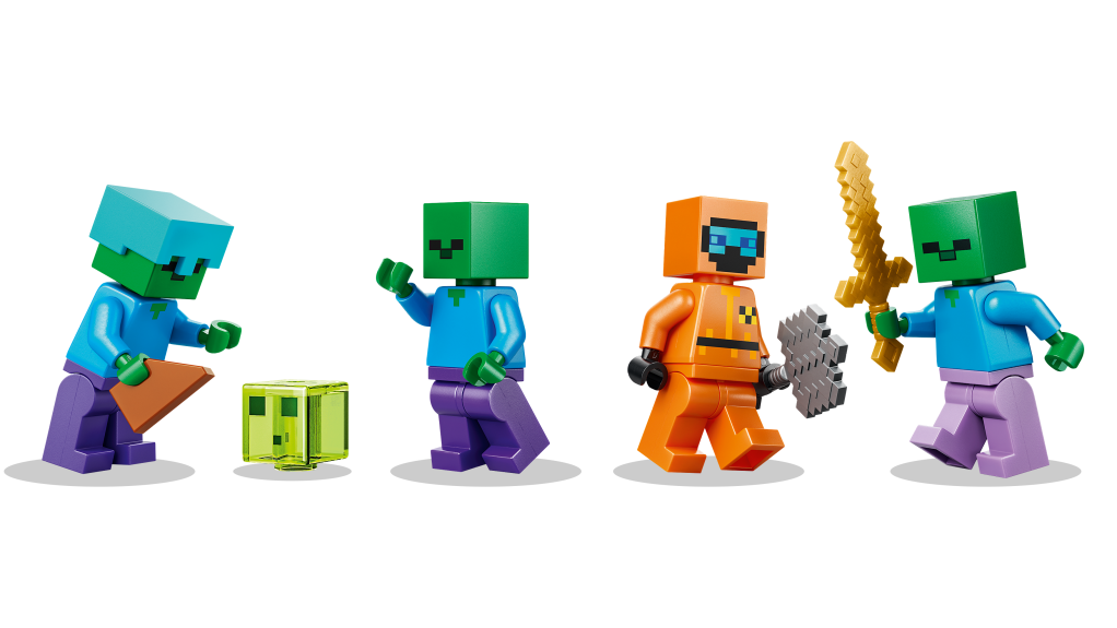 figurine LEGO Minecraft 21587 Le Donjon Zombie