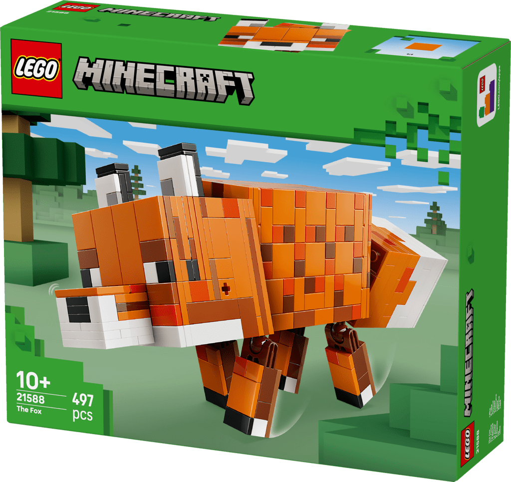 boîte LEGO Minecraft 21588 Le Renard