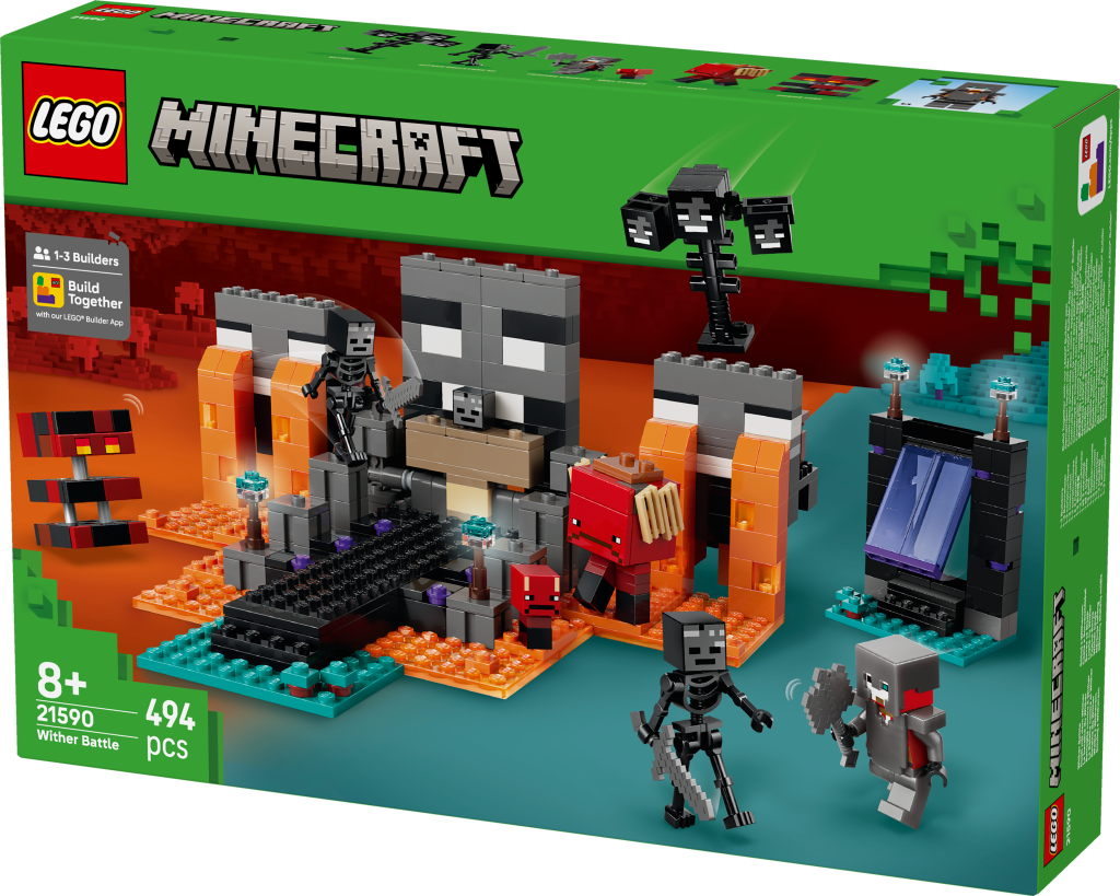 boîte LEGO Minecraft 21590 Le Combat contre le Wither