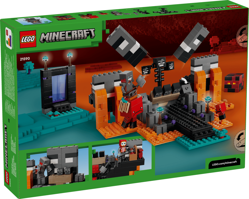 boîte LEGO Minecraft 21590 Le Combat contre le Wither
