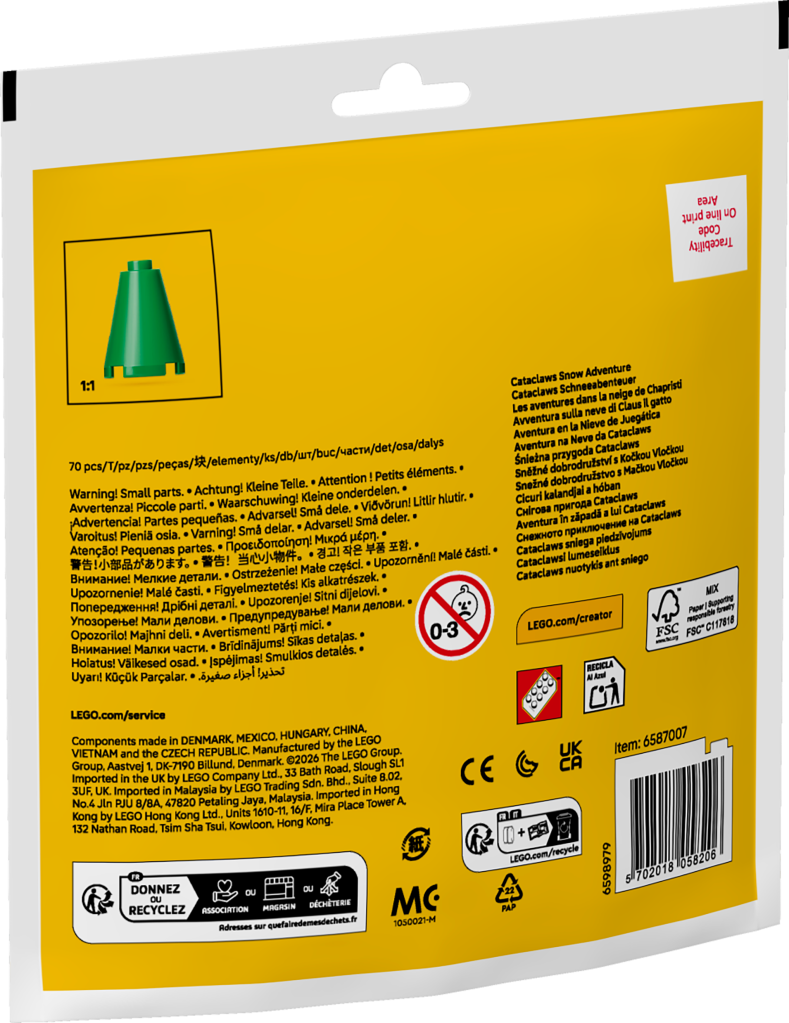 boîte LEGO Creator 30718 Les Aventures dans la Neige de Chapristi