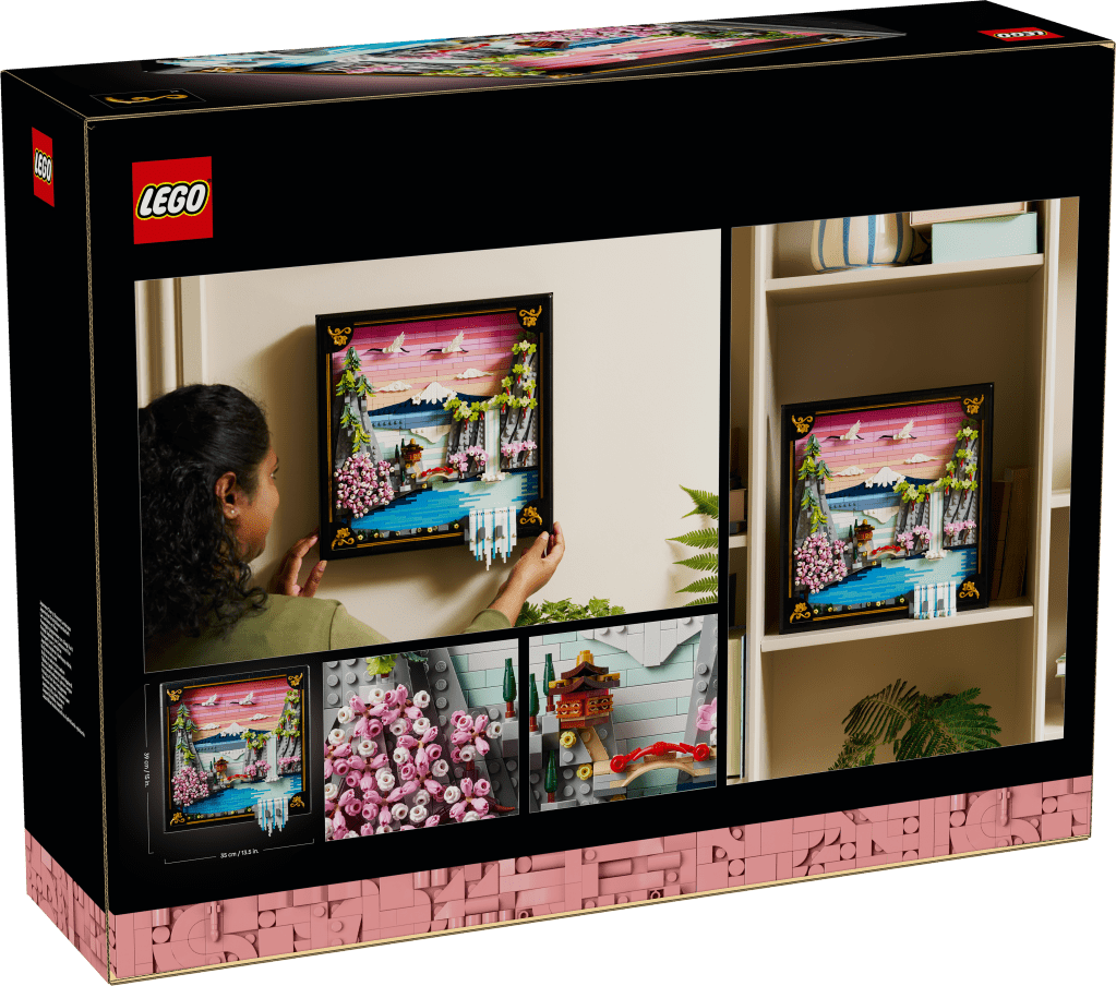 boîte LEGO® Art 31218 Les cerisiers en fleurs