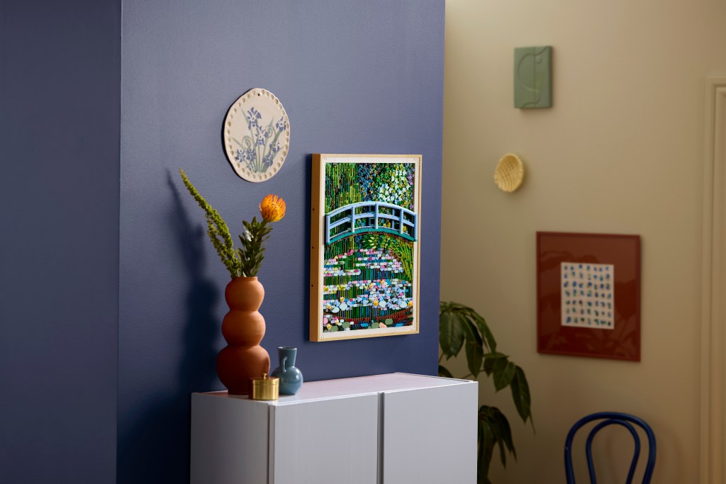décoration LEGO® Art 31220 Claude Monet : le bassin aux nymphéas, harmonie verte