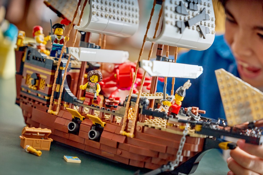détails LEGO Creator 3-en-1 31387 Bateau Pirate Mythique