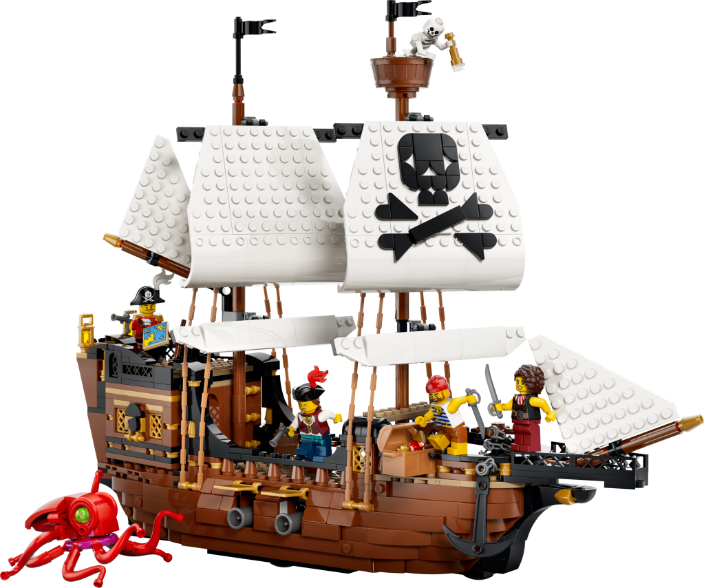 LEGO Creator 3-en-1 31387 Bateau Pirate Mythique