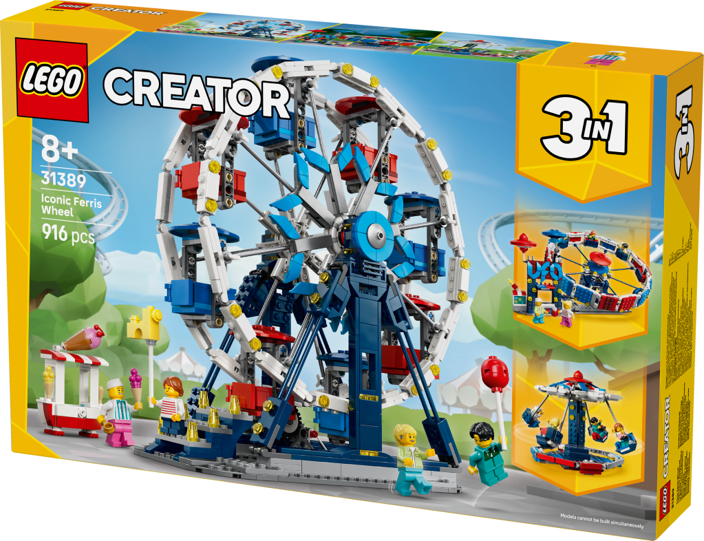 boîte LEGO Creator 3-en-1 31389 La Grande Roue Légendaire