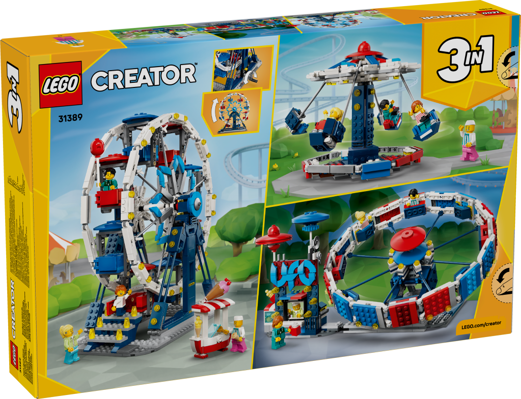 boîte LEGO Creator 3-en-1 31389 La Grande Roue Légendaire