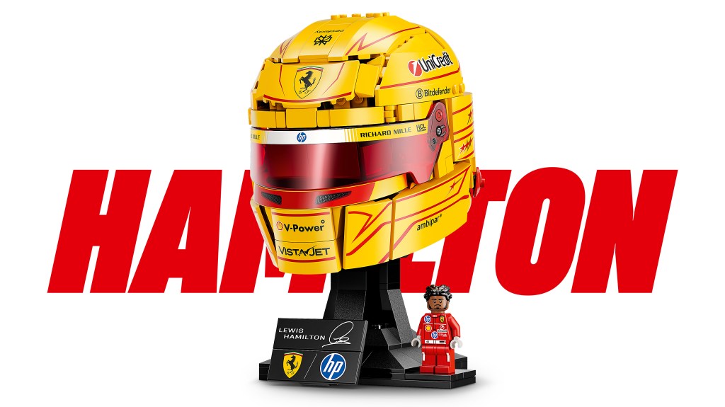LEGO Editions 43022 Scuderia Ferrari HP Casque de Lewis Hamilton