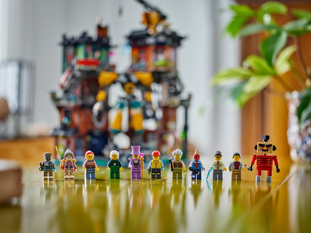 figurines LEGO NINJAGO 71837 Ateliers NINJAGO® City