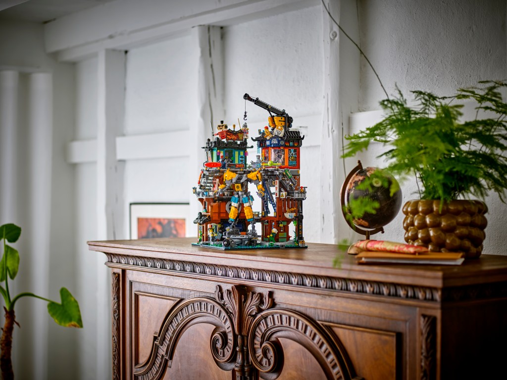 décoration LEGO NINJAGO 71837 Ateliers NINJAGO® City