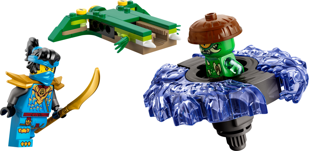 LEGO NINJAGO 71849 Nya contre la toupie du monstre mutant