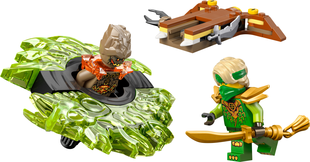 LEGO NINJAGO 71850 Lloyd contre la toupie du monstre de la Terre
