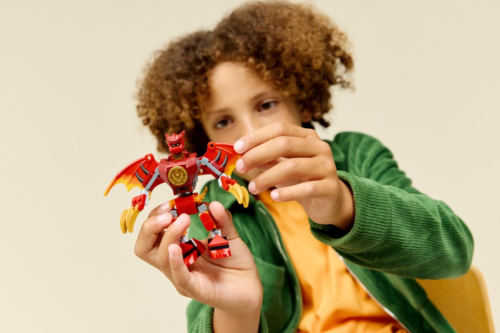 LEGO NINJAGO 71851 Pack de combat : le robot dragon de Kai