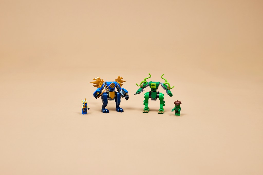 LEGO NINJAGO 71853 Le combat du robot dragon de Jay