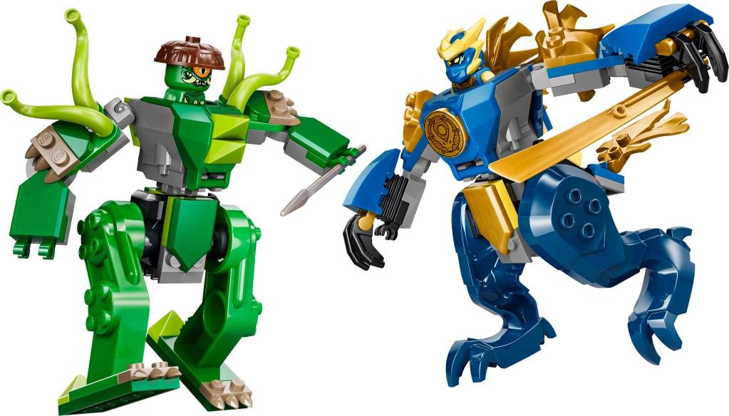 LEGO NINJAGO 71853 Le combat du robot dragon de Jay
