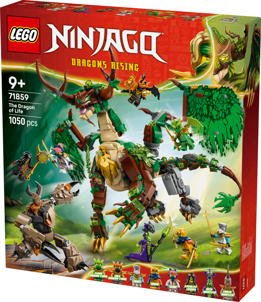 boîte LEGO NINJAGO 71859 Le dragon de vie