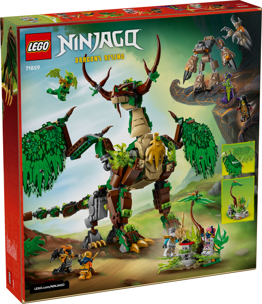 boîte LEGO NINJAGO 71859 Le dragon de vie
