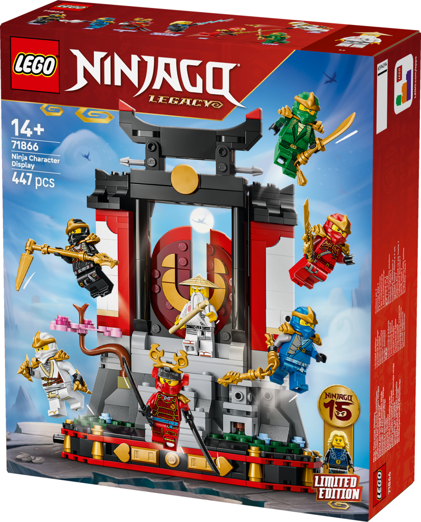 boîte LEGO NINJAGO 71866 15e anniversaire : Collection des personnages Ninjas