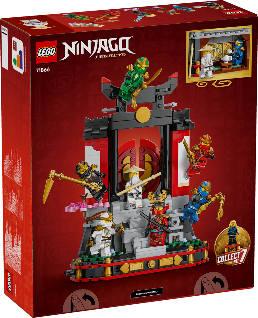 boîte LEGO NINJAGO 71866 15e anniversaire : Collection des personnages Ninjas