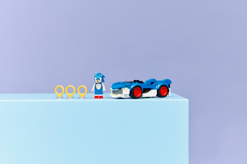 détails LEGO® Sonic the Hedgehog™ 77117 Sonic : le Bolide Ultra-Rapide