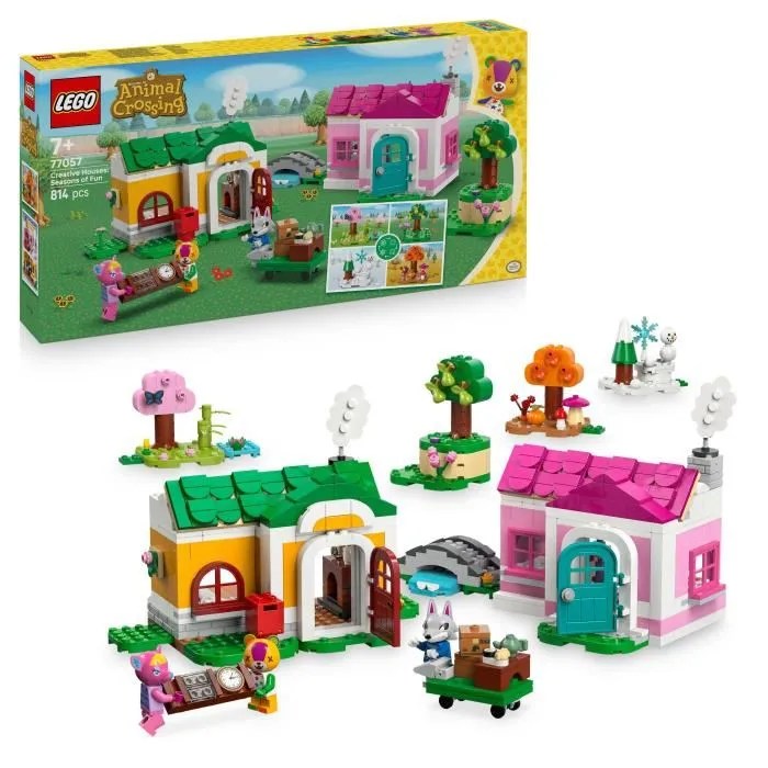 LEGO Animal Crossing 77057 Les Maisons Créatives : au Gré des Saisons