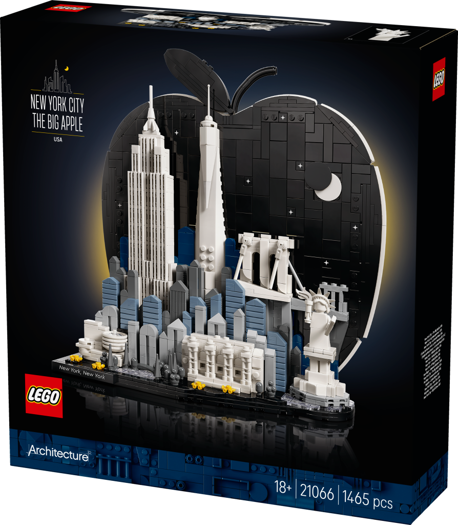 boîte LEGO Architecture 21066 New York, La Grosse Pomme