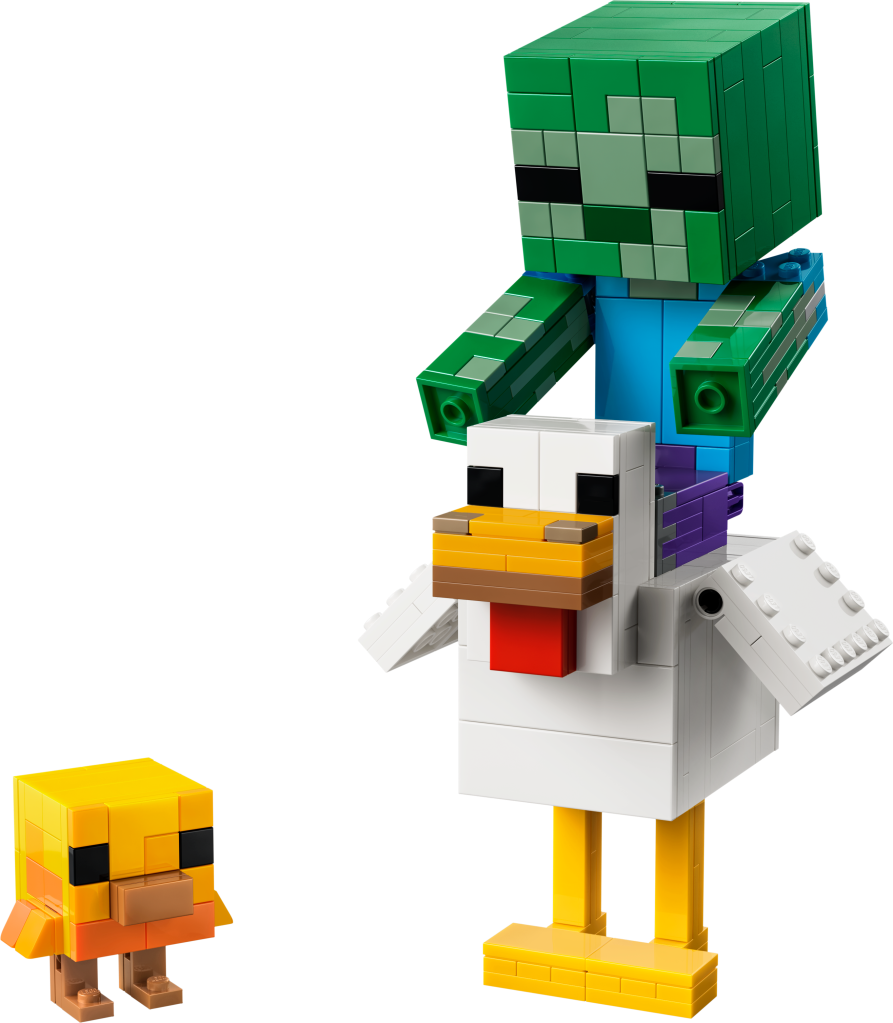 LEGO Minecraft 21582 Poule Chevauchée