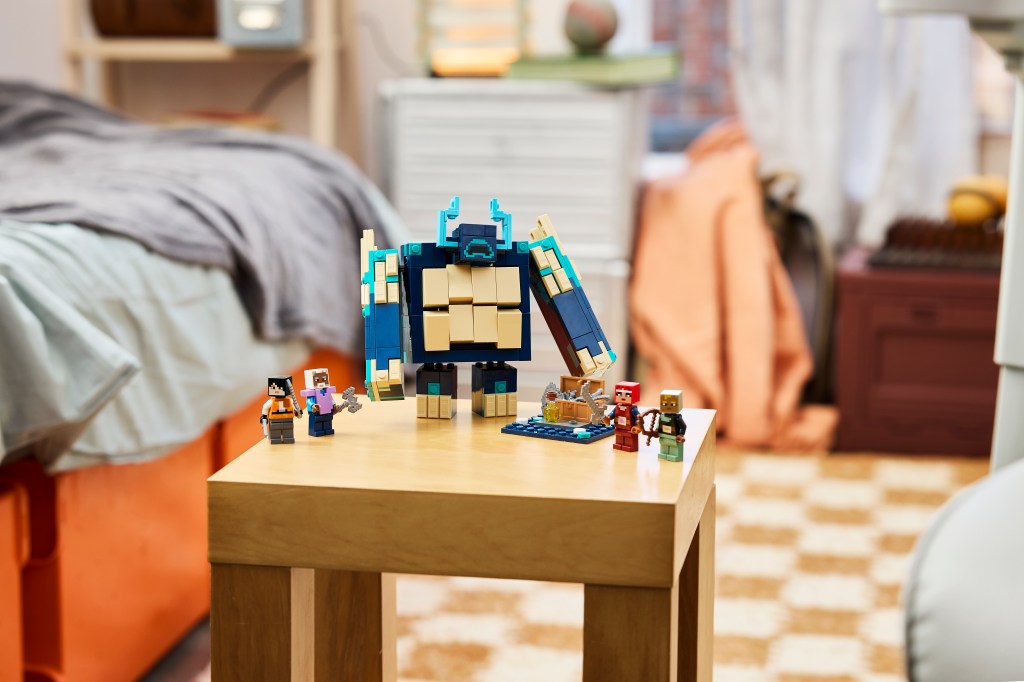 LEGO Minecraft 21591 Le Combat du Warden Déformé