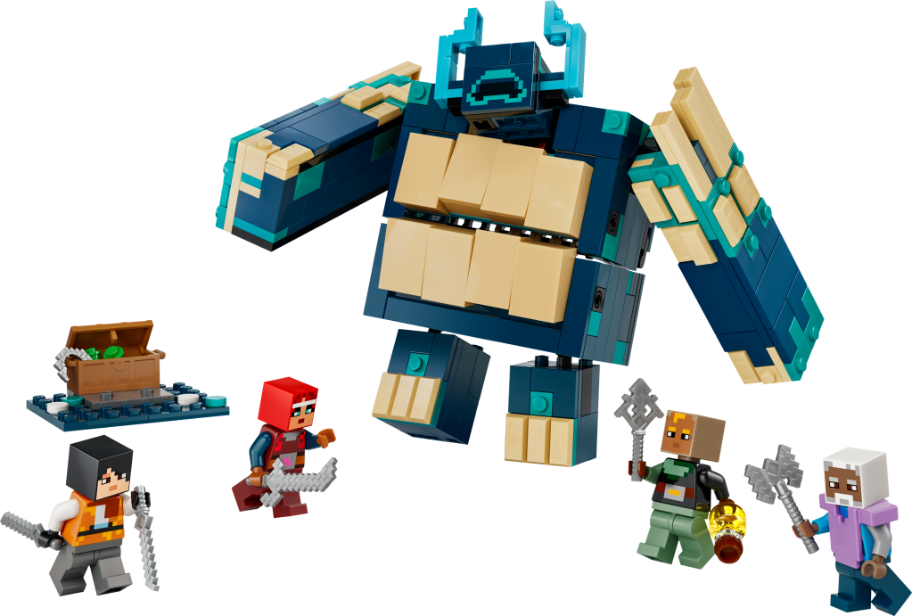 LEGO Minecraft 21591 Le Combat du Warden Déformé