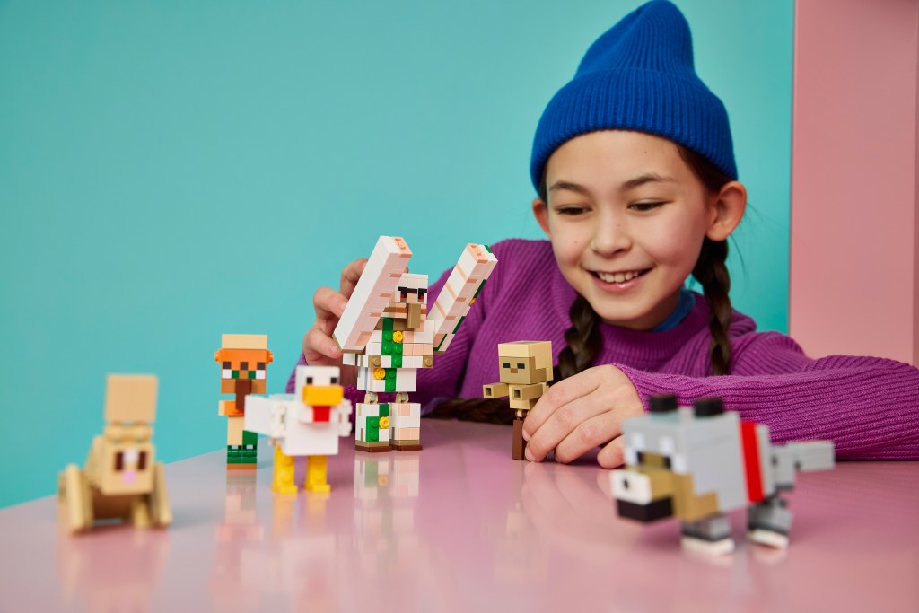 LEGO Minecraft 21592 L'Attaque du Désert du Poulet Chevauché