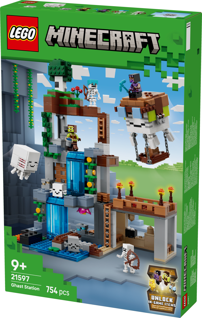 boîte LEGO Minecraft 21597 La Station de Ghast