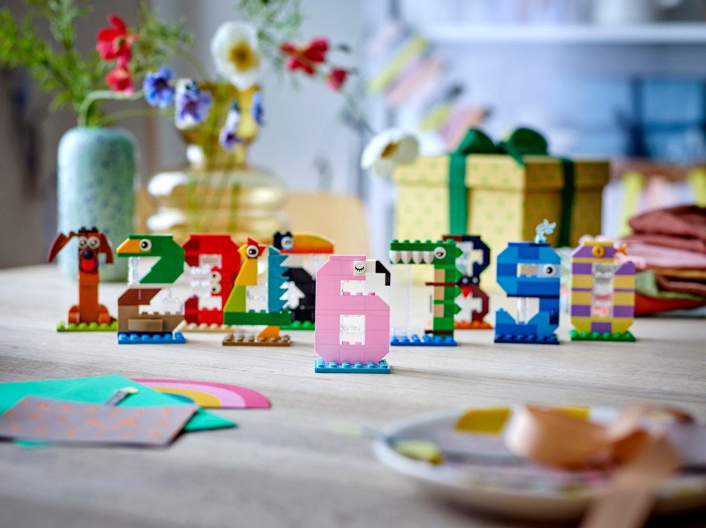 LEGO 40807 Les Chiffres d'Anniversaire