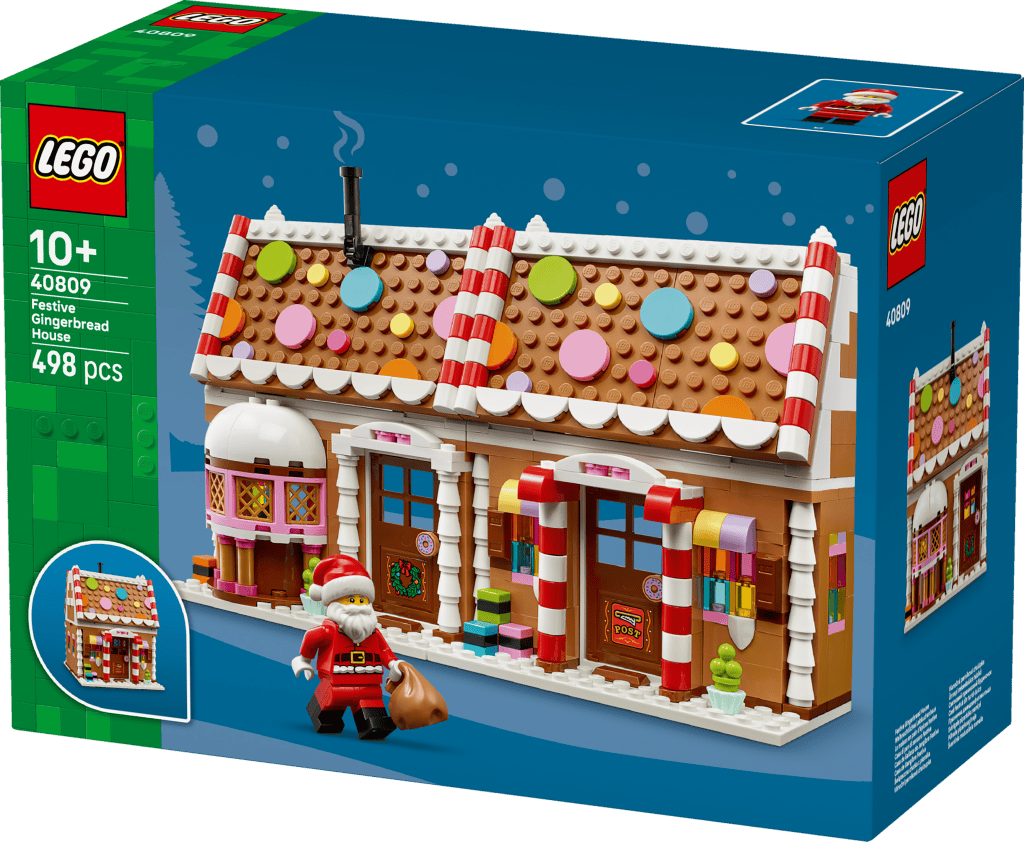 boîte LEGO 40809 La Maison en Pain d'Épices Festive
