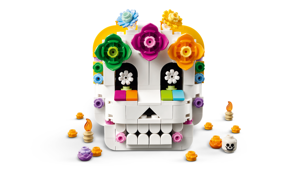 détails LEGO 40811 L'Autel de la Fête des Morts