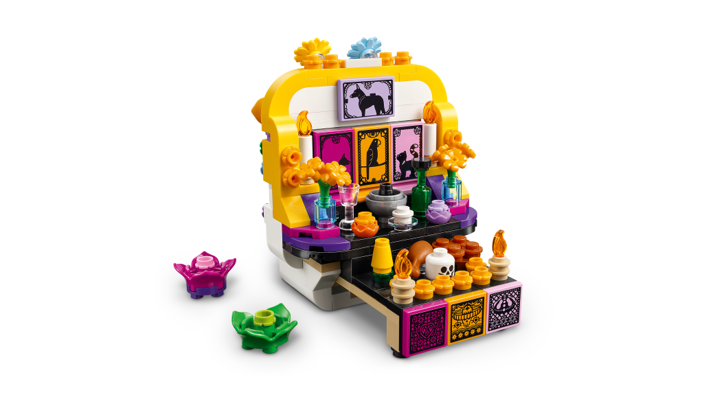 détails LEGO 40811 L'Autel de la Fête des Morts