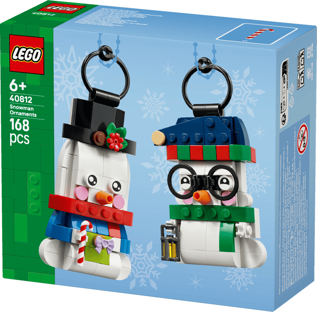 boîte LEGO 40812 Les Bonshommes de Neige Décoratifs