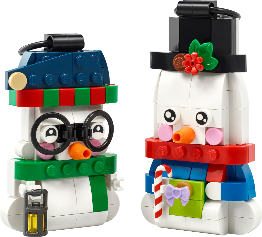 LEGO 40812 Les Bonshommes de Neige Décoratifs