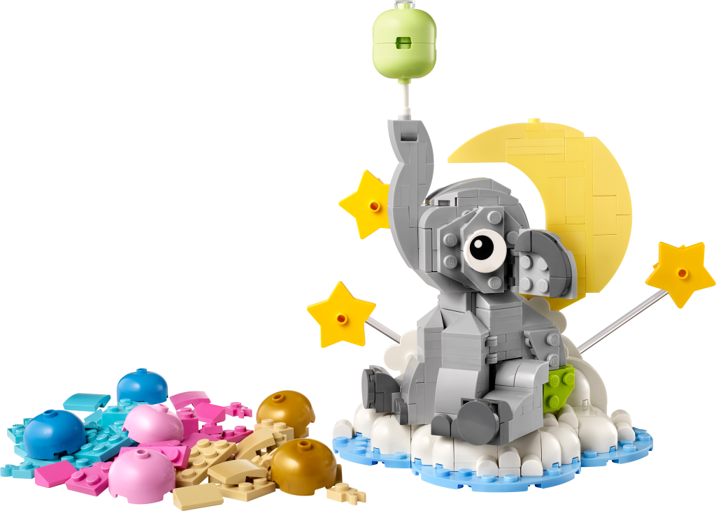 LEGO 40814 Le Bébé Éléphant dans le Ciel