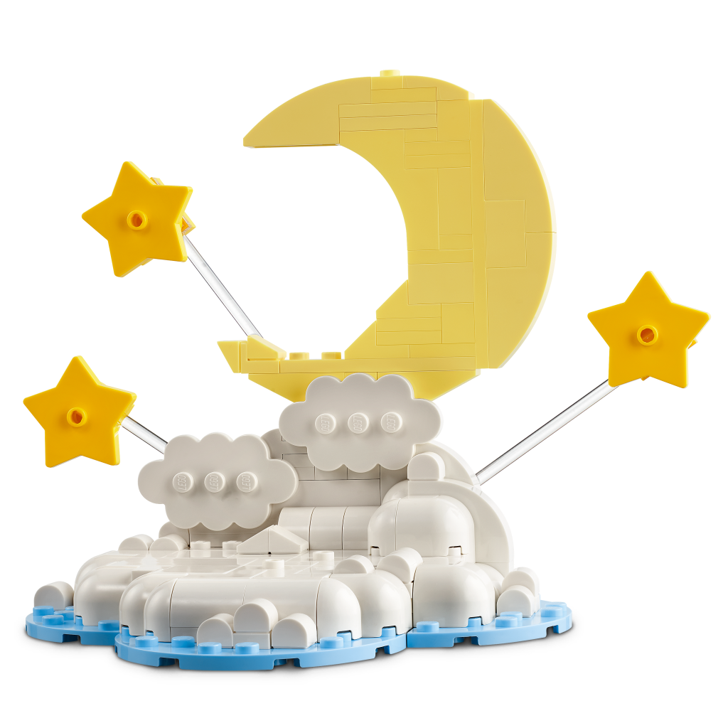 détails LEGO 40814 Le Bébé Éléphant dans le Ciel