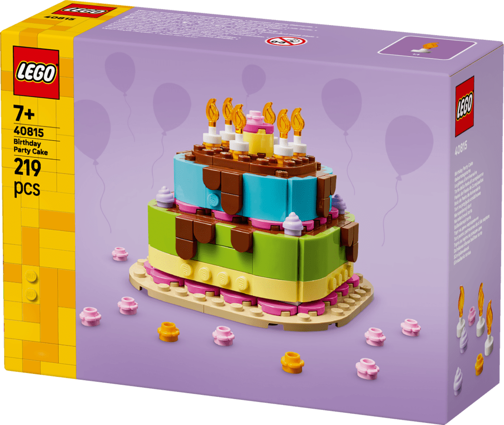 boîte LEGO 40815 Le Gâteau d'Anniversaire