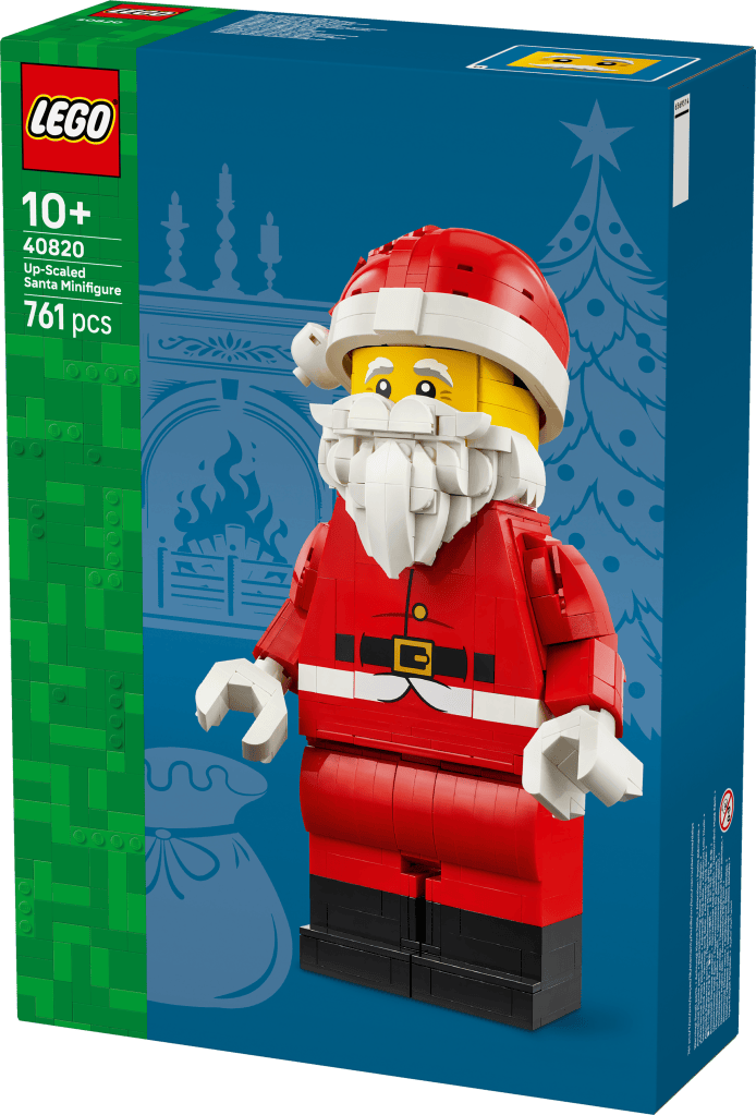 boîte LEGO 40820 Minifigurine du Père Noël Grand Format