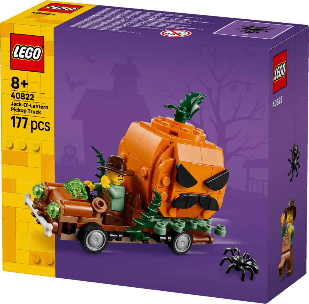 boîte LEGO 40822 La Camionnette de la Citrouille d'Halloween