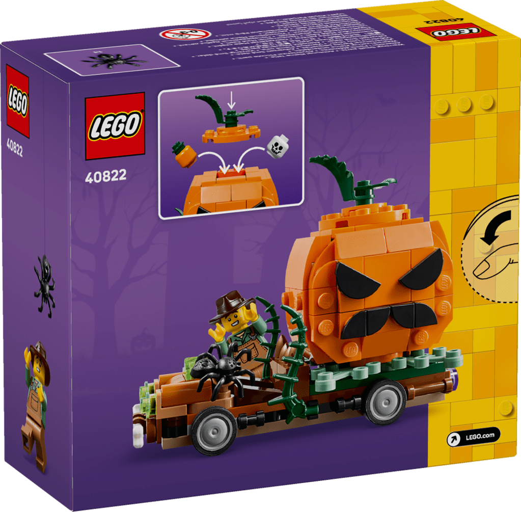 boîte LEGO 40822 La Camionnette de la Citrouille d'Halloween