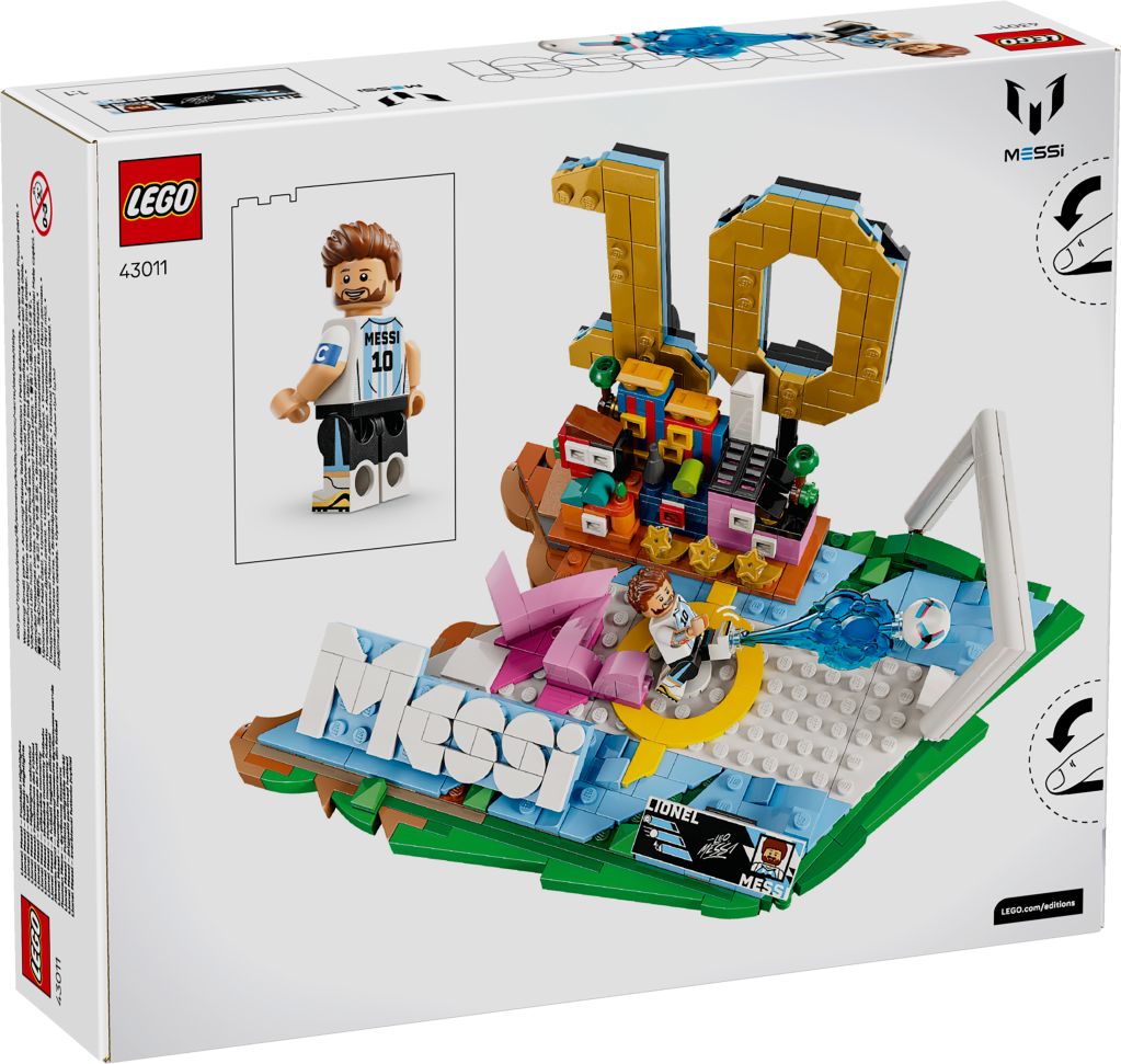 boîte LEGO Editions 43011 Lionel Messi – Best Of